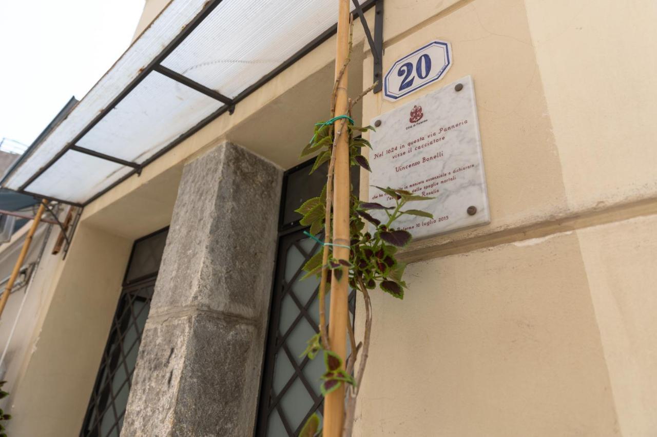 La Casa Del Cacciatore - Alloggio Con Terrazzo Διαμέρισμα Παλέρμο Εξωτερικό φωτογραφία