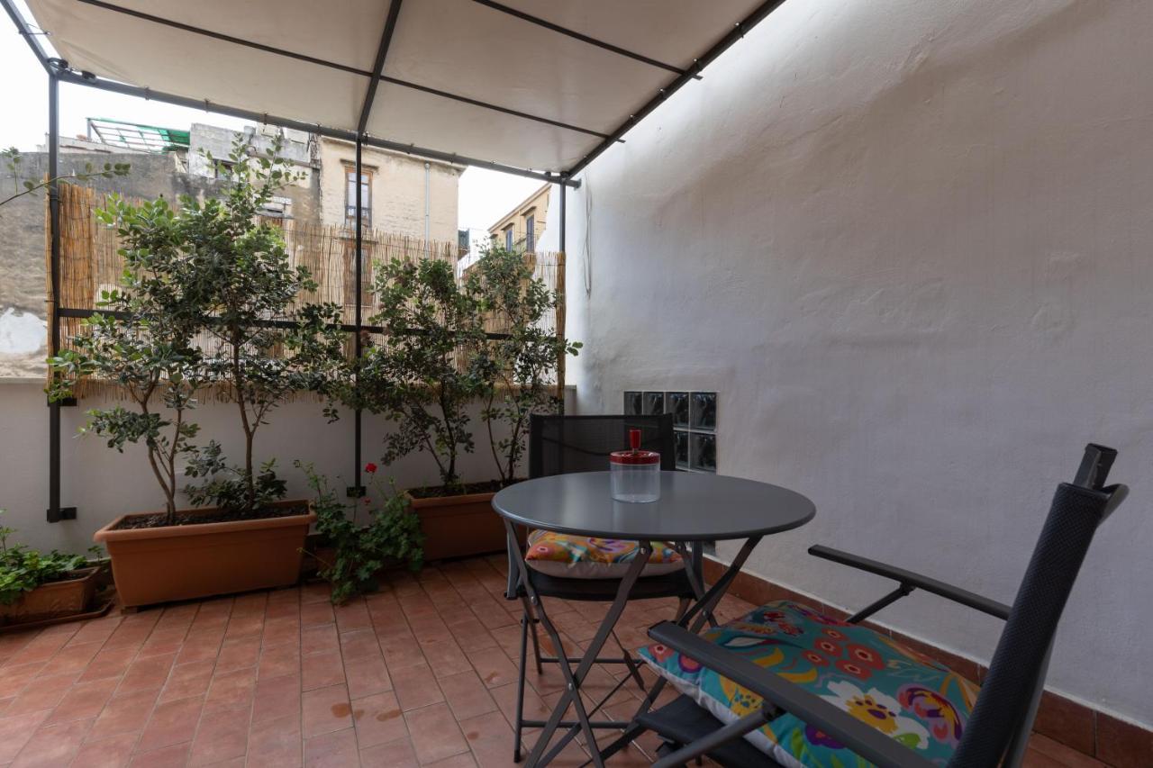 La Casa Del Cacciatore - Alloggio Con Terrazzo Διαμέρισμα Παλέρμο Εξωτερικό φωτογραφία